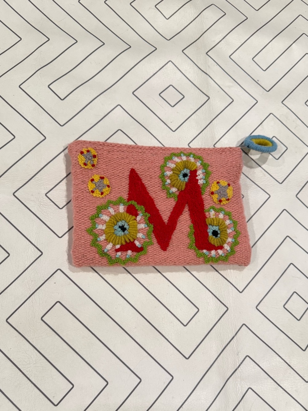 Jenny Krauss Anthropologie Wool 'M' Pouch